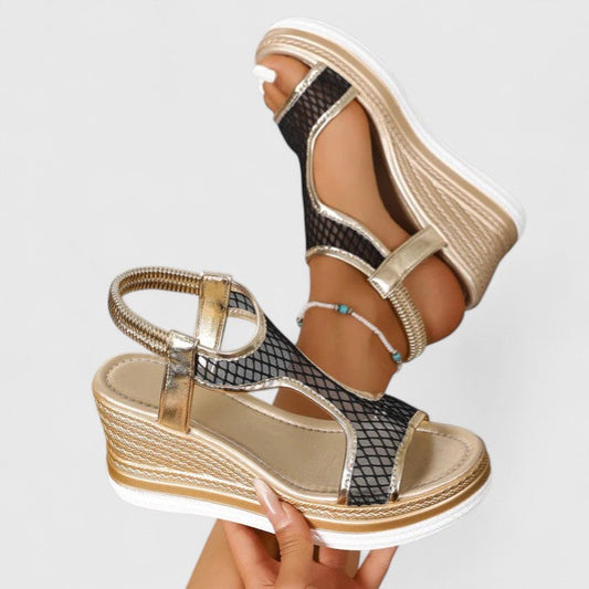 Ainsley | Wedge Lift Sandals
